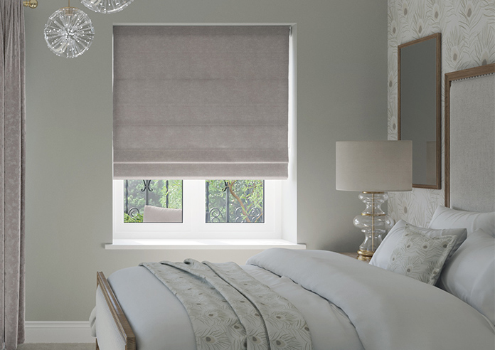 Darwin, Silver - Twist&Fit Roman Blind - Image 3